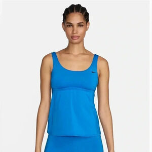 Women’s Nike Tankini Swimsuit Top Size Small Blue NWT